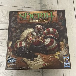 Sheriff of Nottingham 1st Edition Board Game 100% Complete 2014 Arcane Wonders